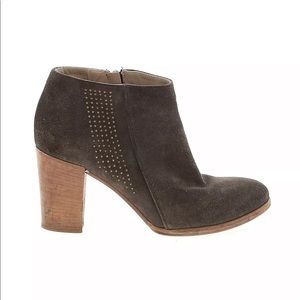 Alberto Fermani Women Brown Ankle Boots EUR 38 1/2 USA 8.5